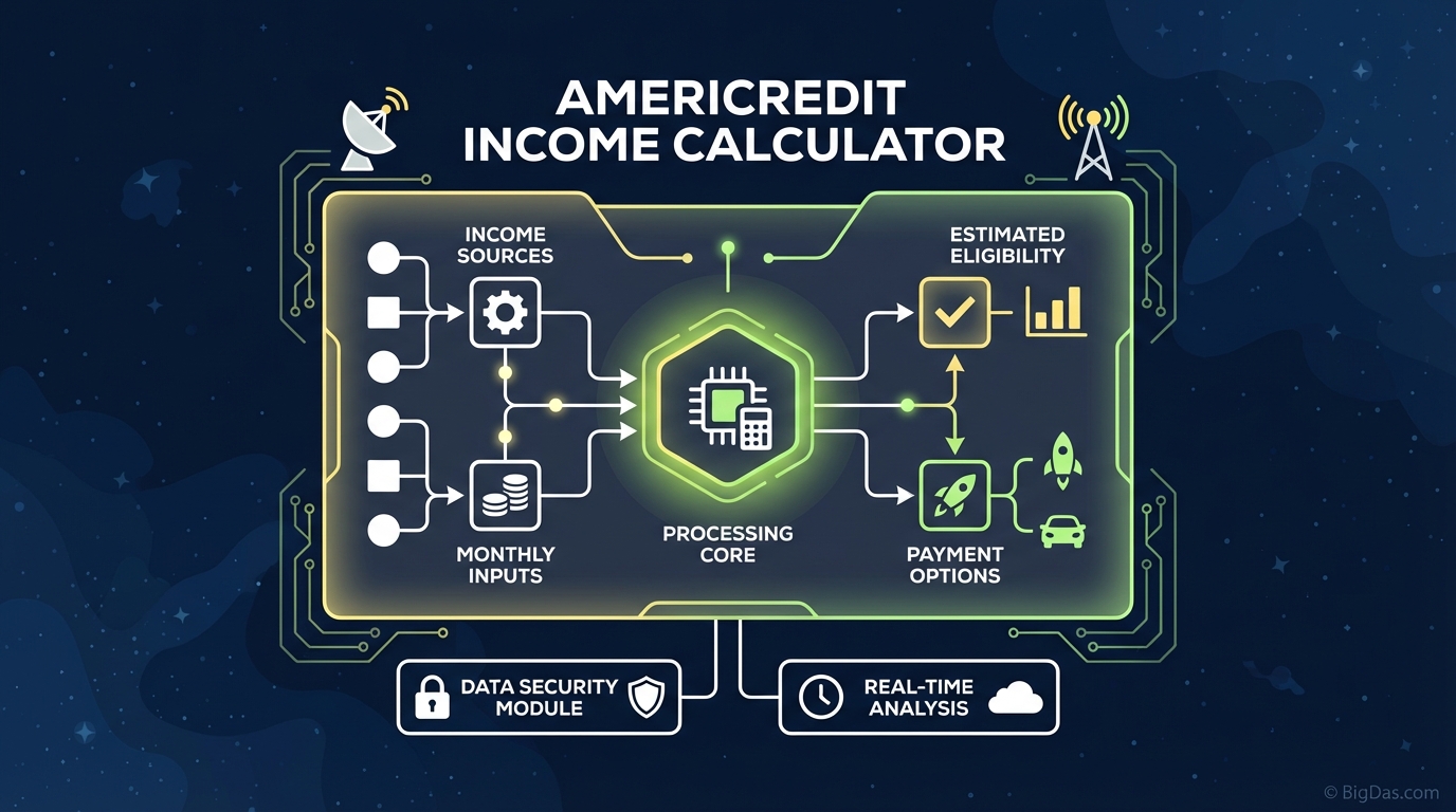 AmeriCredit Income Calculator Header Image