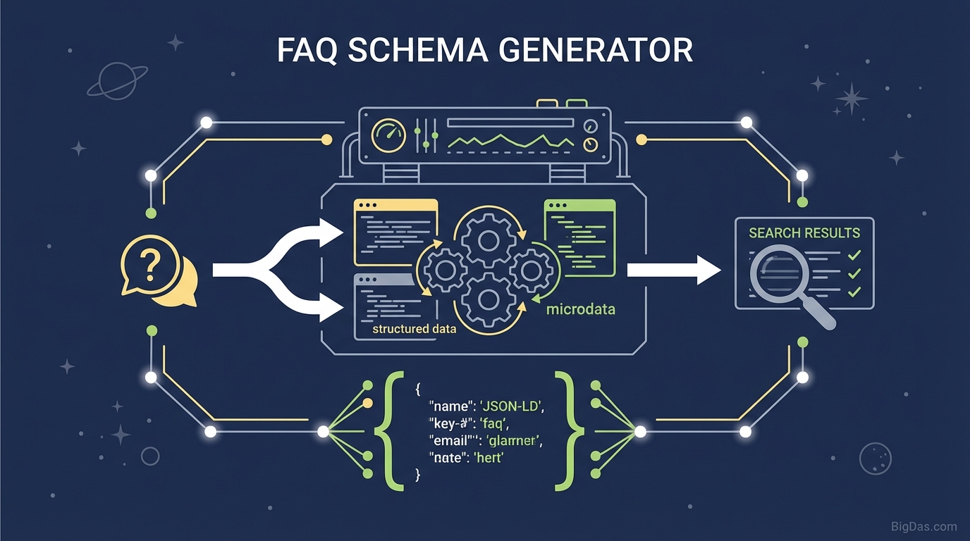 FAQ Schema Generator Header Image