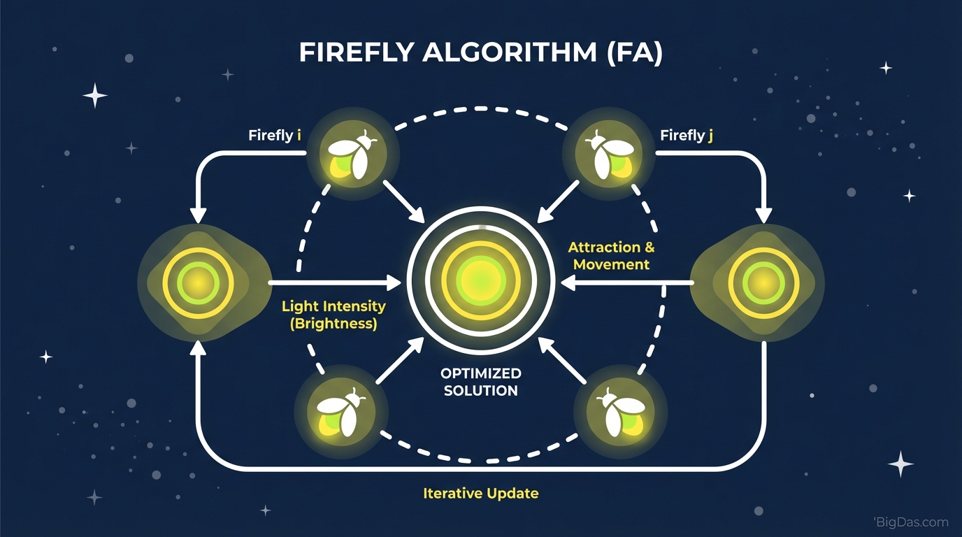 Firefly Algorithm (FA) Header Image