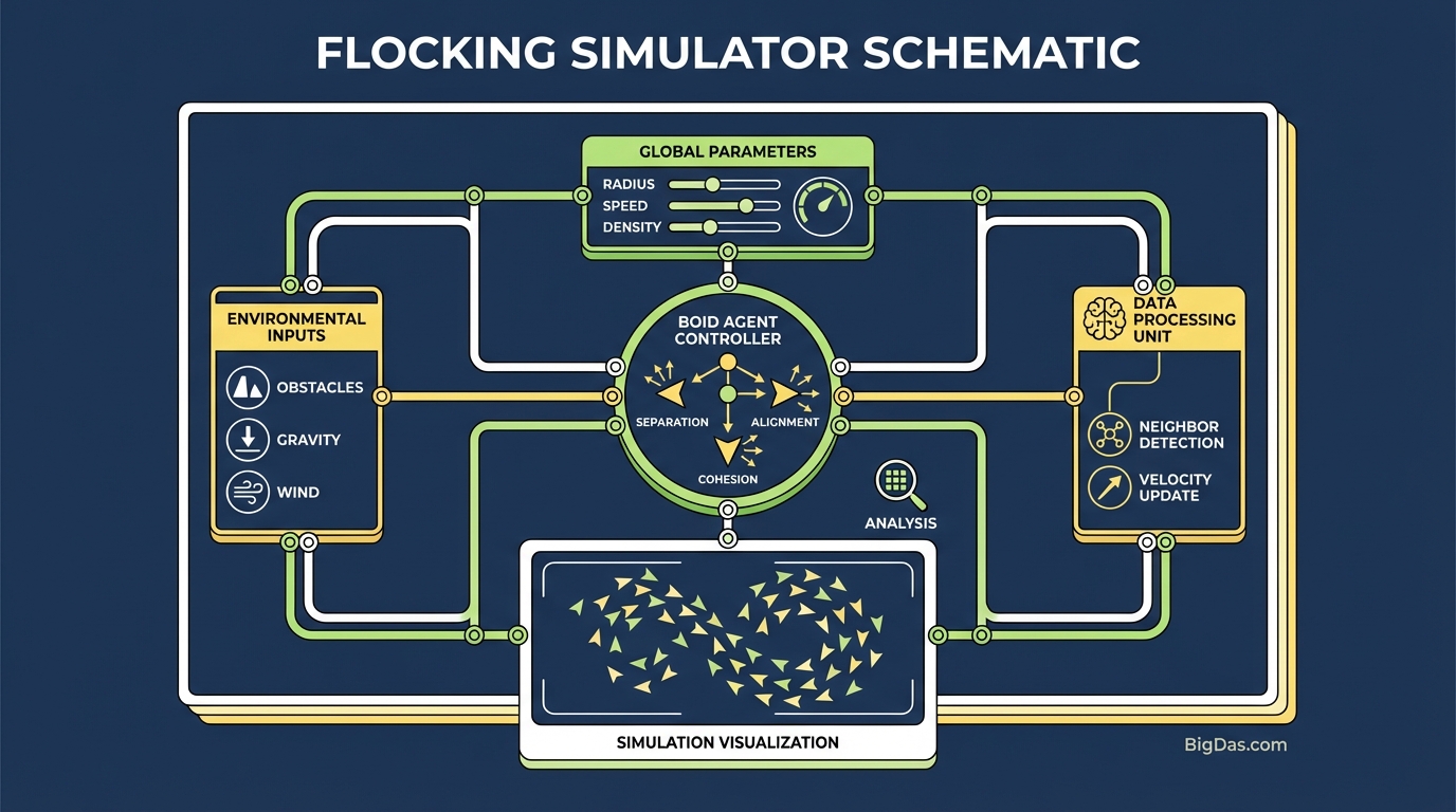 Flocking Simulator Header Image