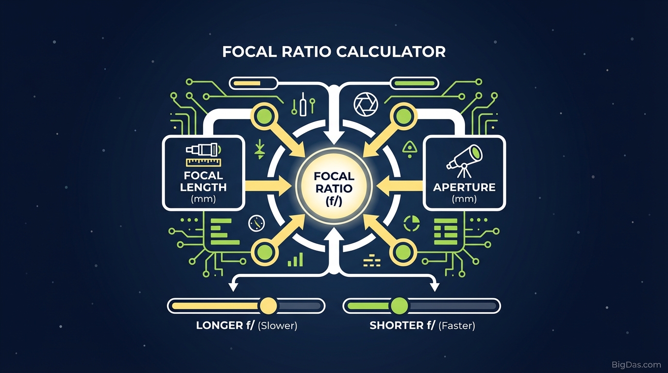 Focal Ratio Calculator Header Image