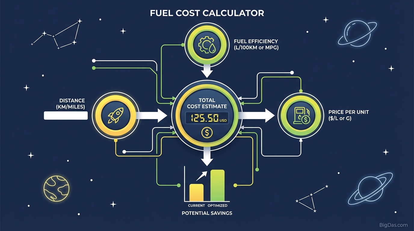 Fuel Cost Calculator Header Image