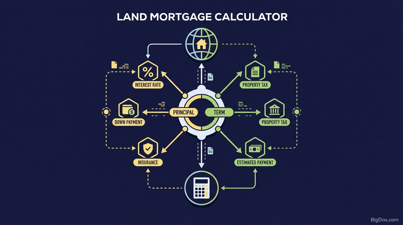 Land Mortgage Calculator Header Image