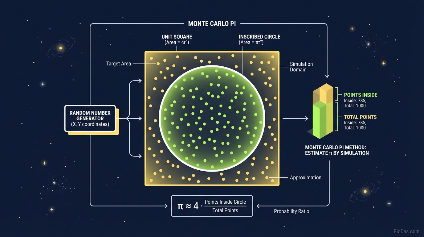 Monte Carlo Pi Header Image