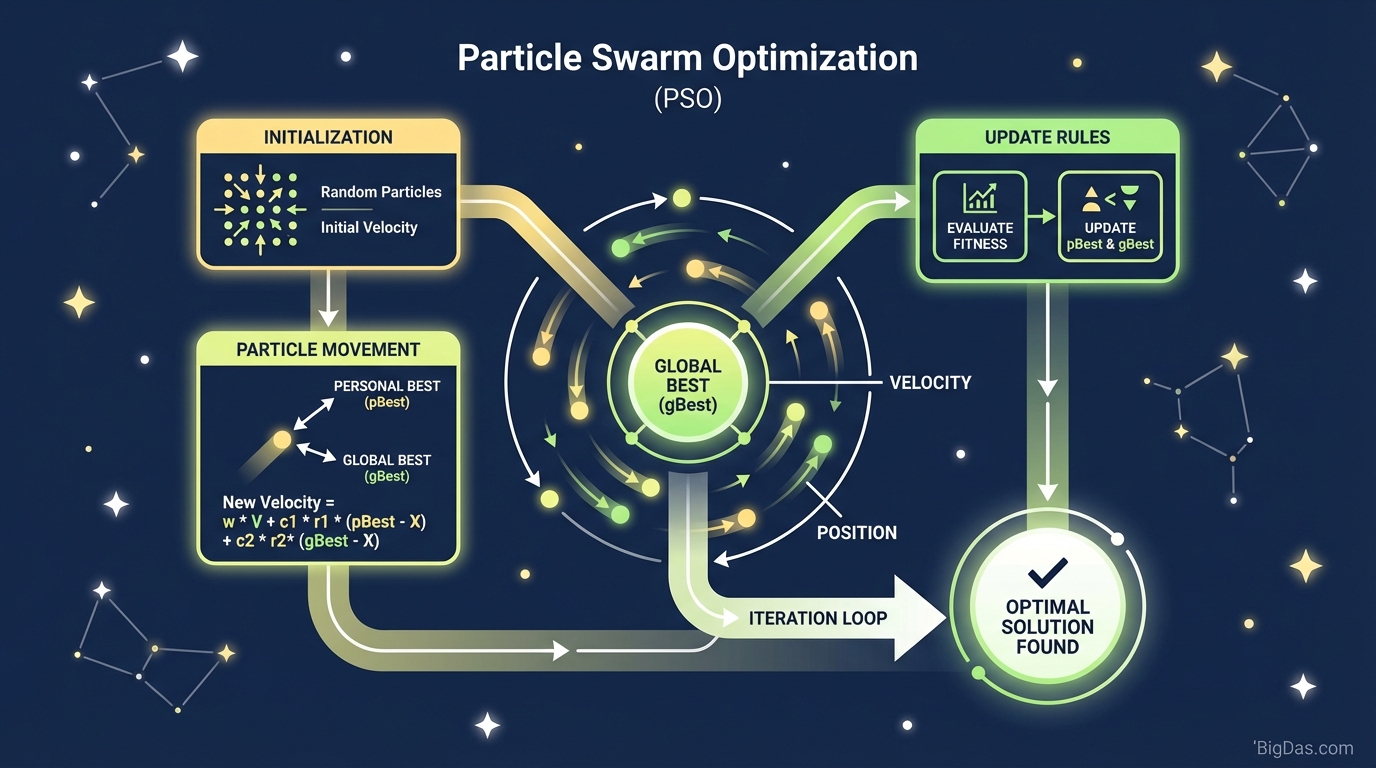 Particle Swarm Optimization Header Image