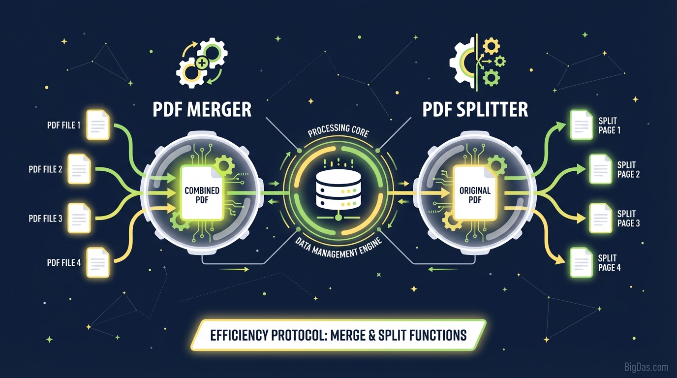PDF Merger & Splitter Header Image