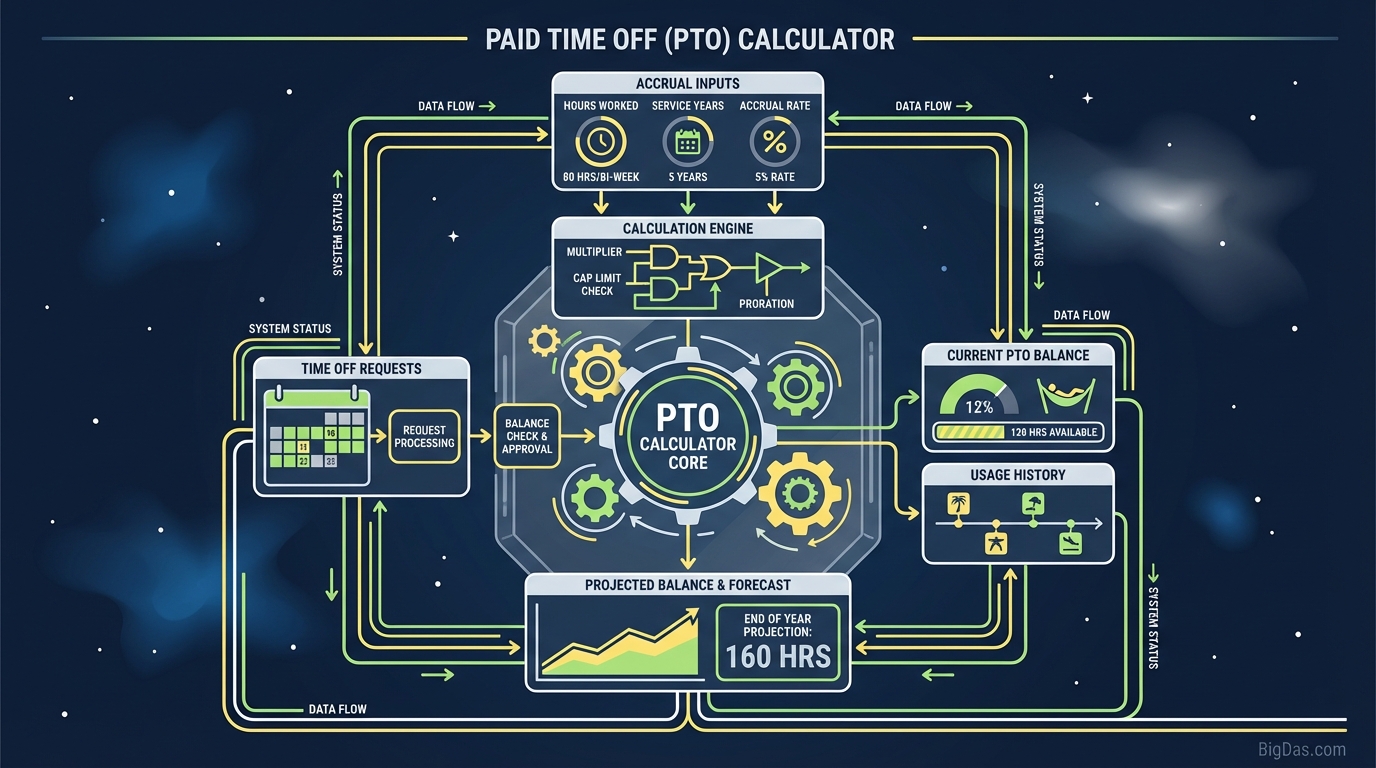 Paid Time Off (PTO) Calculator Header Image