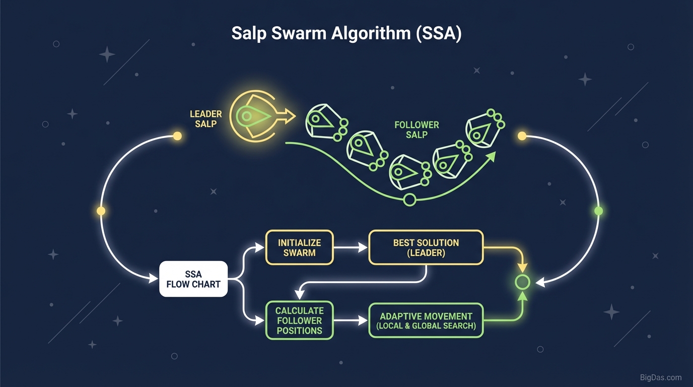 Salp Swarm Algorithm (SSA) Header Image