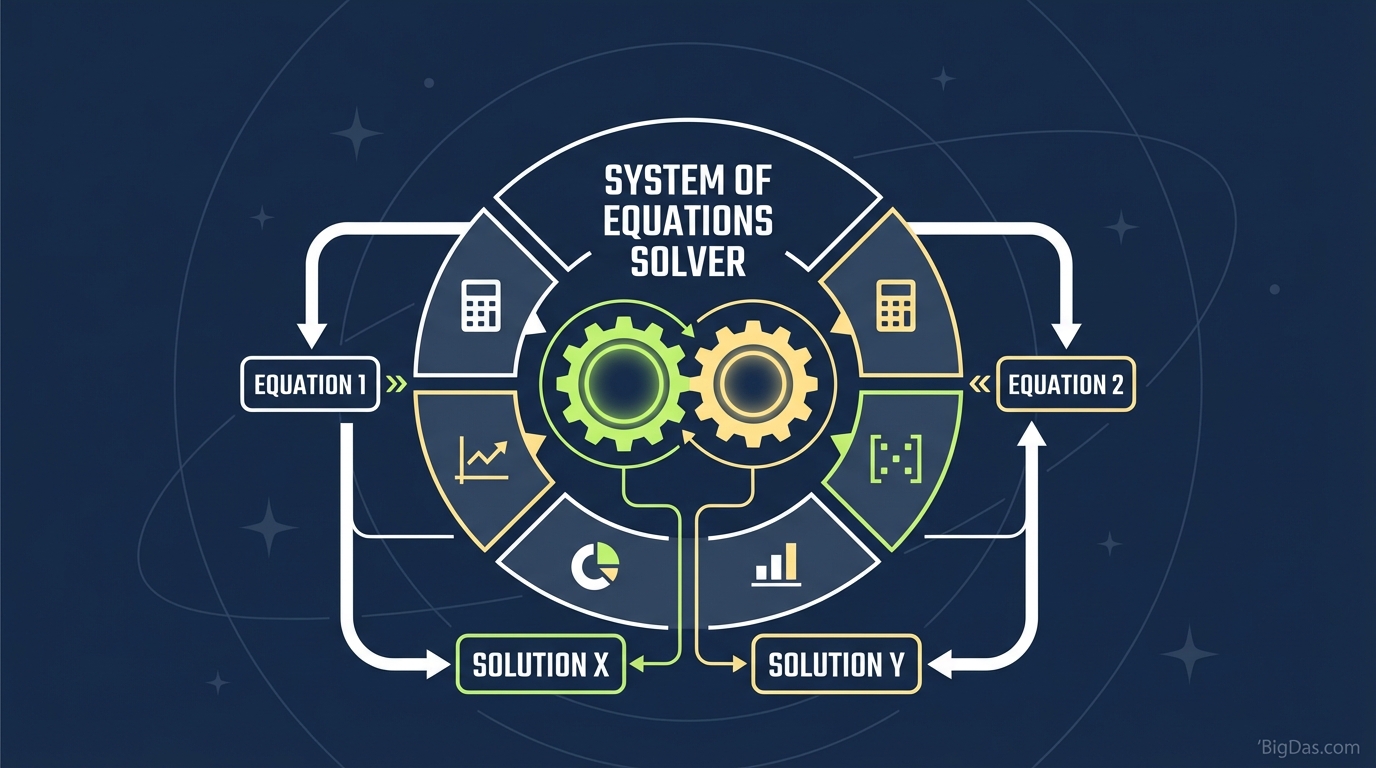 System of Equations Solver Header Image