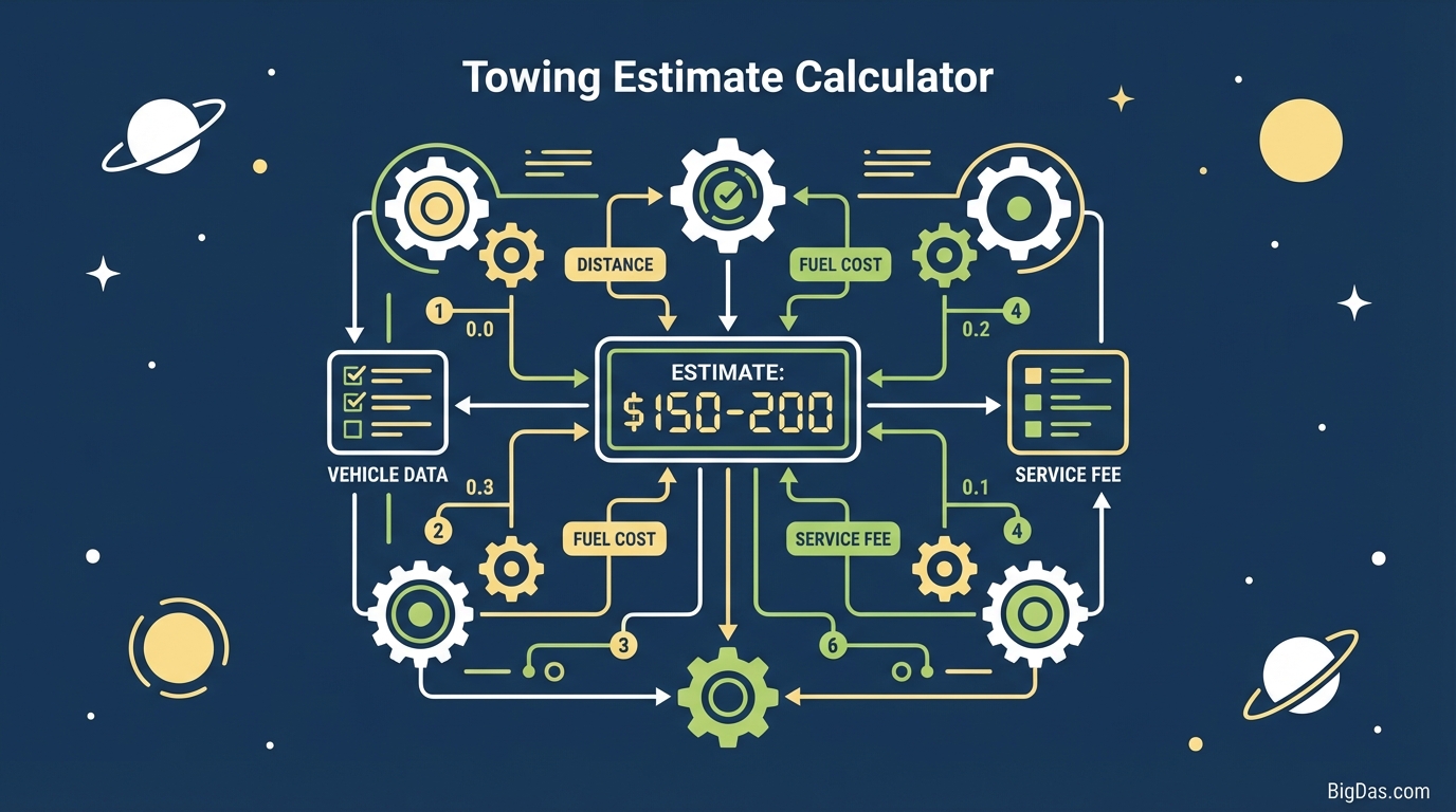 Towing Estimate Calculator Header Image