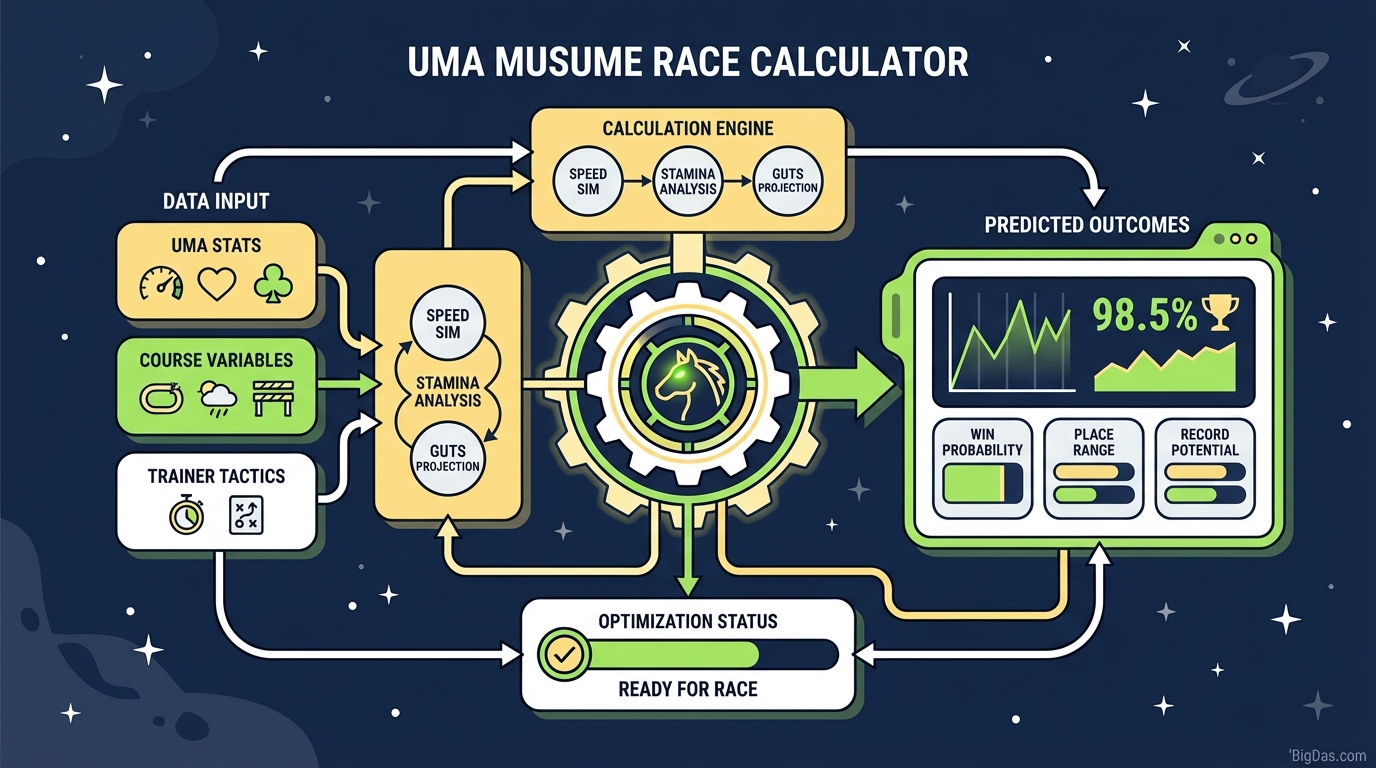 Uma Musume Race Calculator Header Image