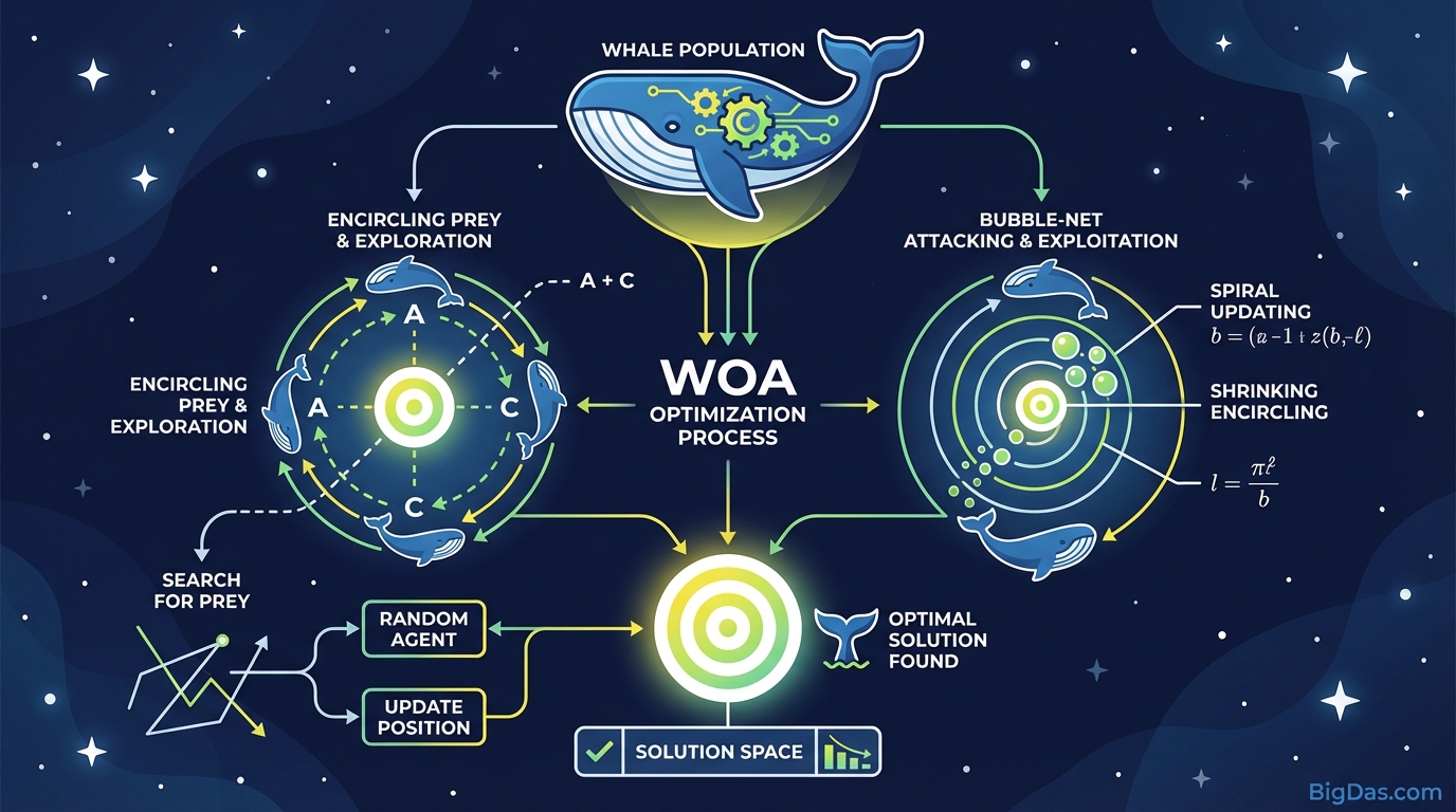 Whale Optimization Algorithm (WOA) Header Image